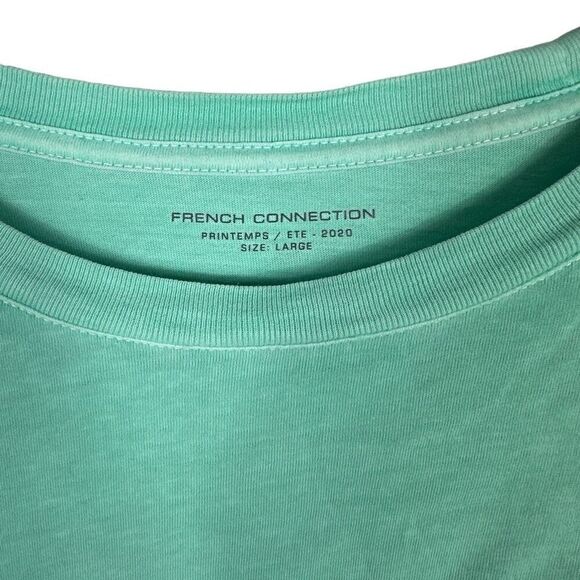 French Connection Cropped T-Shirt - Picture 3 of 6